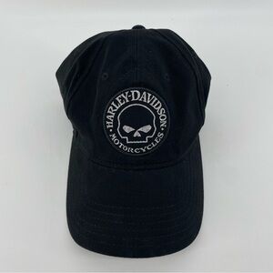 Harley Davidson Baseball Cap Black Willie-G Skull